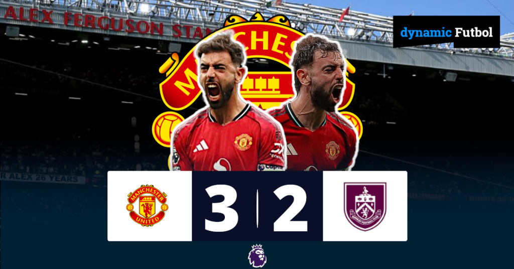 Manchester United late win against Burnley.