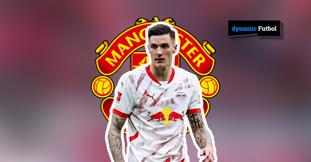 Official: Benjamin Sesko signed a five year contract with Manchester United.